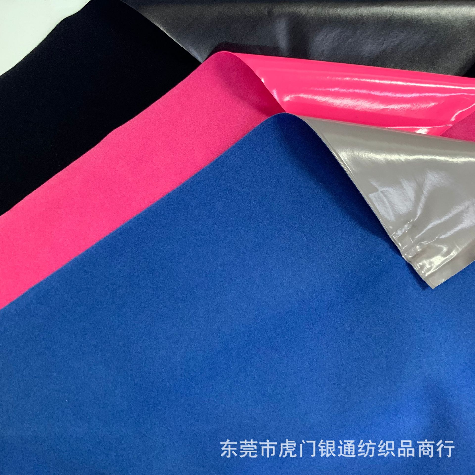 PVC植绒布 吹气单面绒 高频热压高周波高频电压