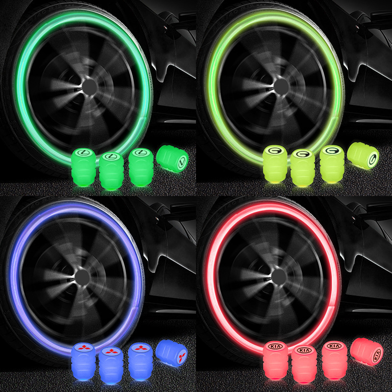 Car Valve Cap Luminous Valve Upgrade Tire Valve Core Cover Car Valve Cover Valve Core Sleeve Car Valve Cap Luminous Valve Upgrade Tire Valve Core Cover Car Valve Cover Valve Core Sleeve