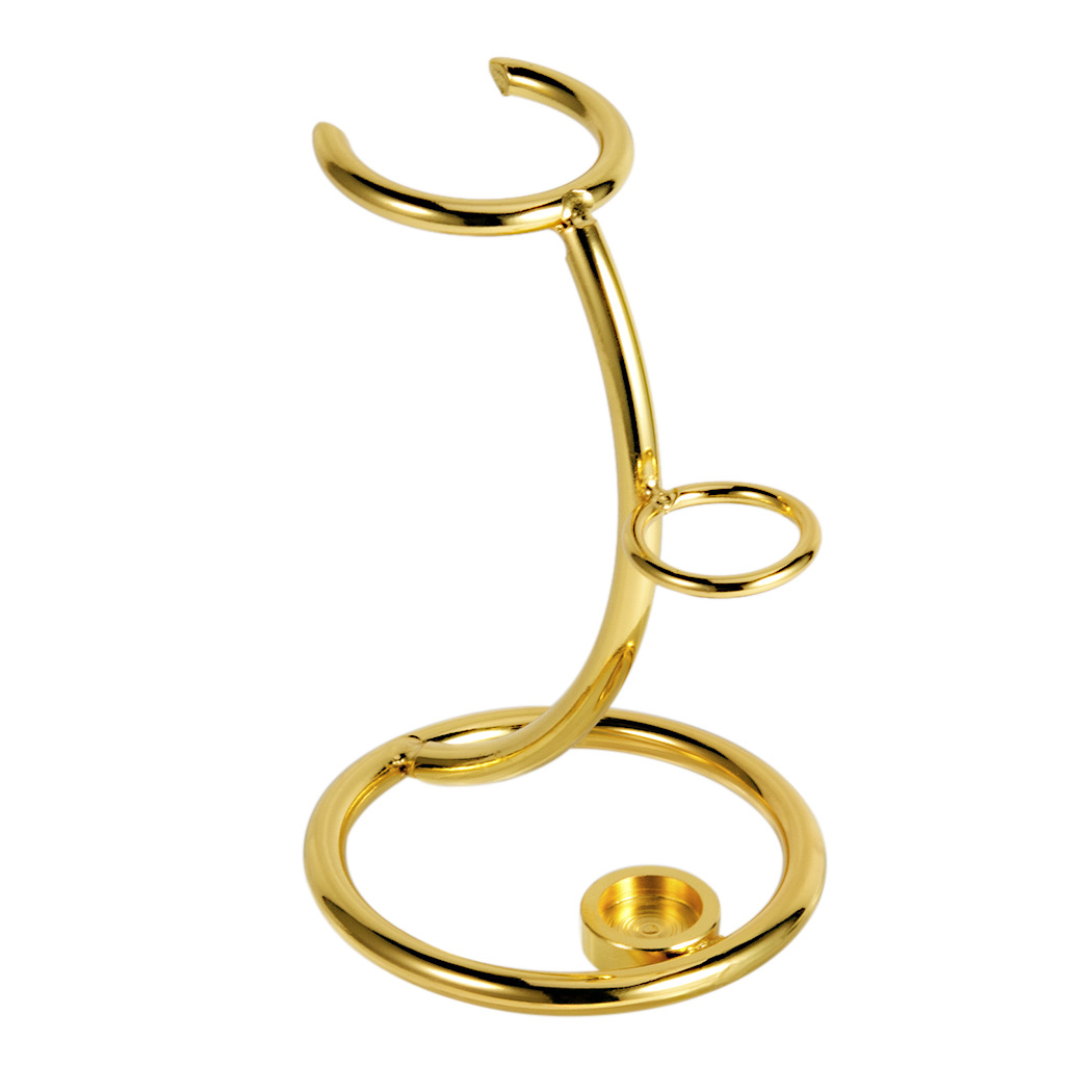 Soporte para brochas de afeitar de 31 mm para hombre, en stock, estante de almacenamiento de metal para rasuradoras, colgador de baño.
