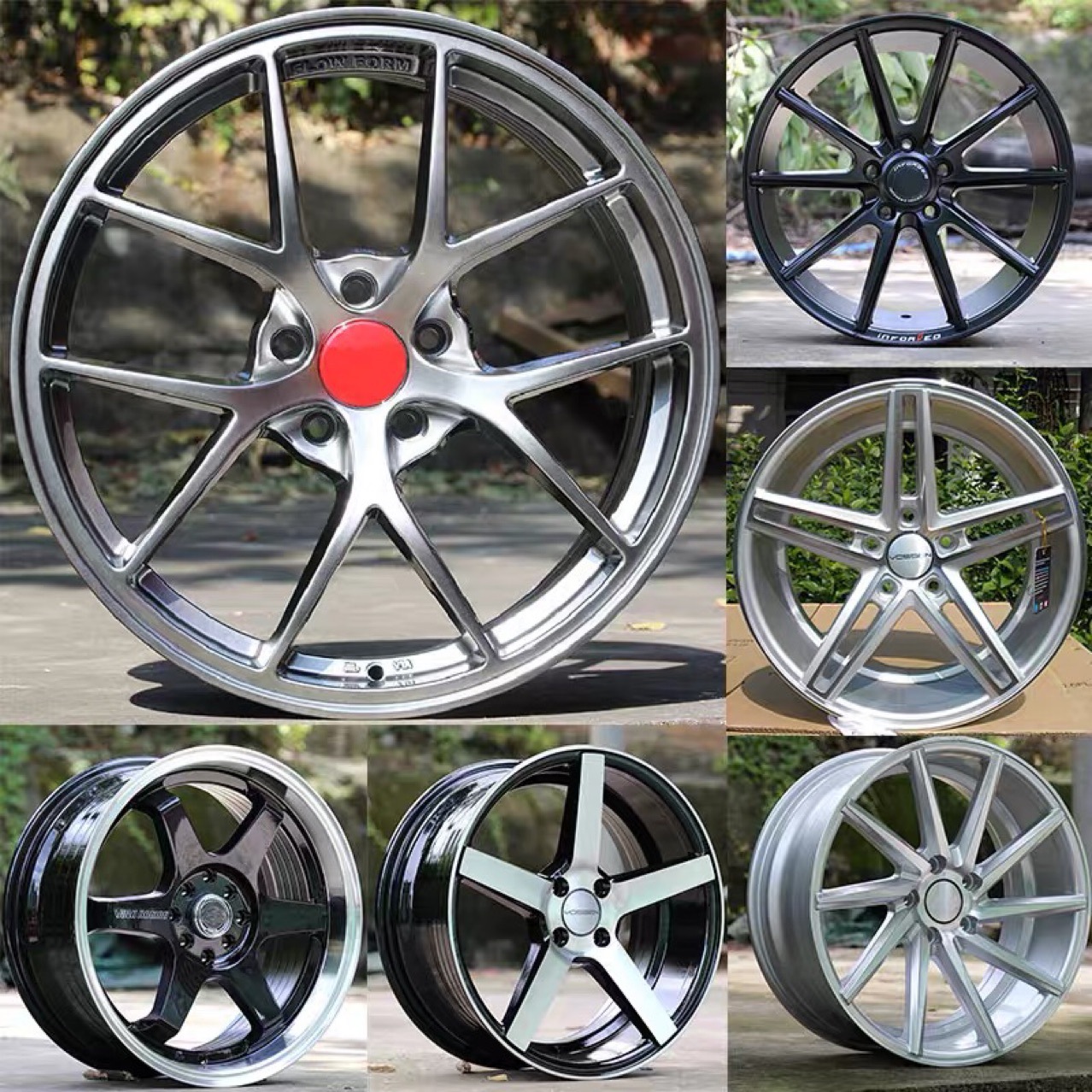 15161718 inch spinning wheel hub adapter Reiz Civic Accord Bora POLO Golf Camry Focus