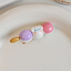 Brand cute food play, hairgrip for elementary school students, amusing universal hair accessory