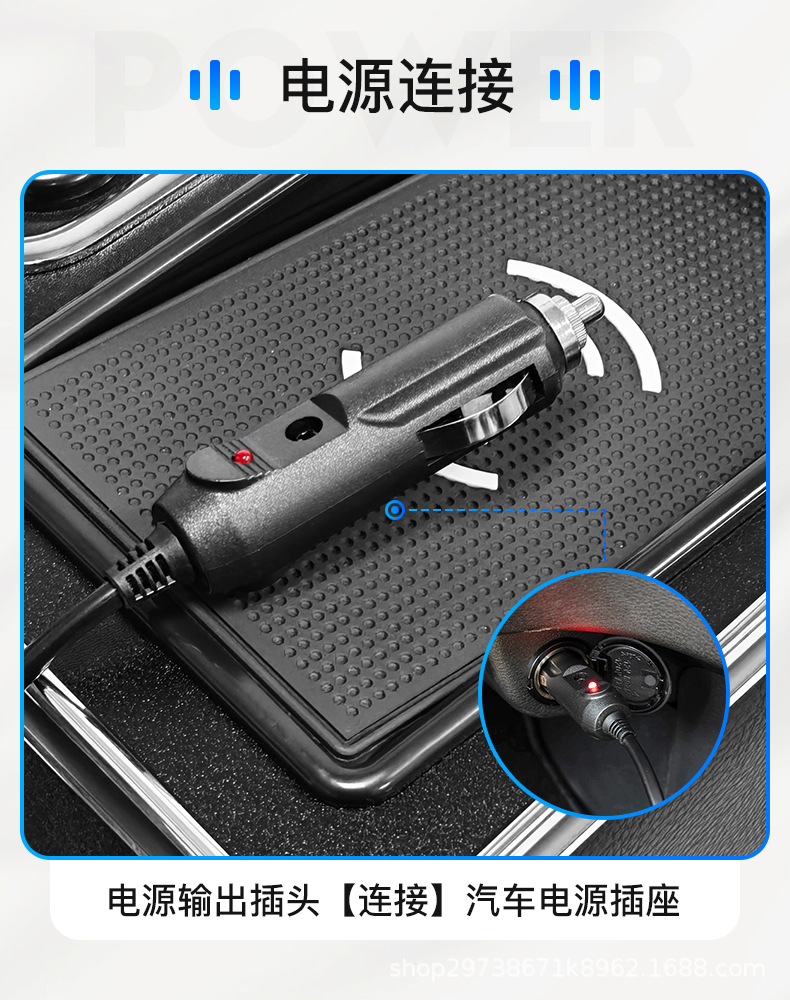 Wholesale suitable for VinFast Vietnam VF3 multifunctional VF5/6 central armrest box storage box modification accessories