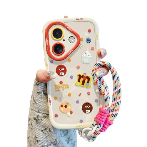 Puff suitable for Apple 16promax/15pro mobile phone case iphone14Pro full coverage anti-fall 12/13 cartoon