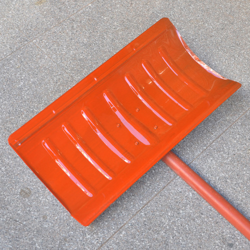 Manganese steel thickened multi-functional snow shovel grain farming feces cleaning shovel large snow push board with handle snow shovel