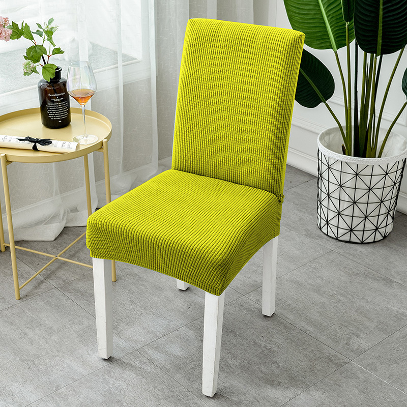 Thick plaid velvet green