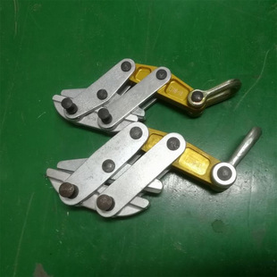 Adjustable Anti-Twist Wire Rope Clamp Single V-Shaped Jaw Tightener Electric Traction Rope Retractor