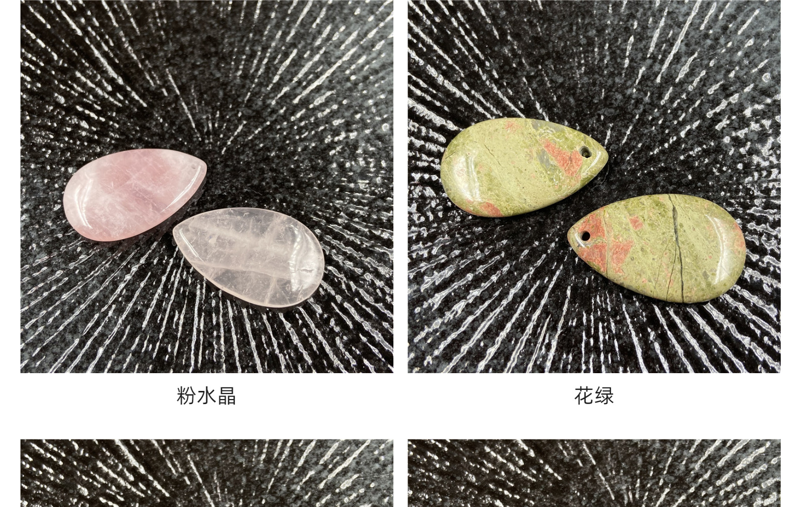 Fashion Crystal Water Drop Pendant Teardrop Stone Necklace display picture 1