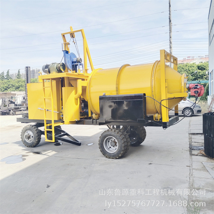 自发电沥青拌和机 散装铣刨料再生设备 路面修补设备