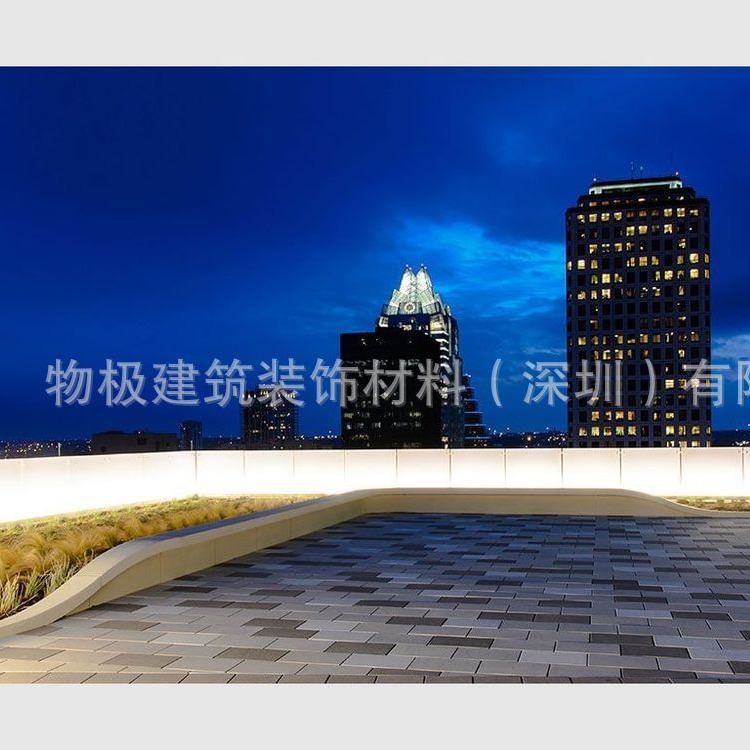 生态树脂玻璃透光杜邦和纸冰裂纹板彩色水晶金属饰面板厂家直销