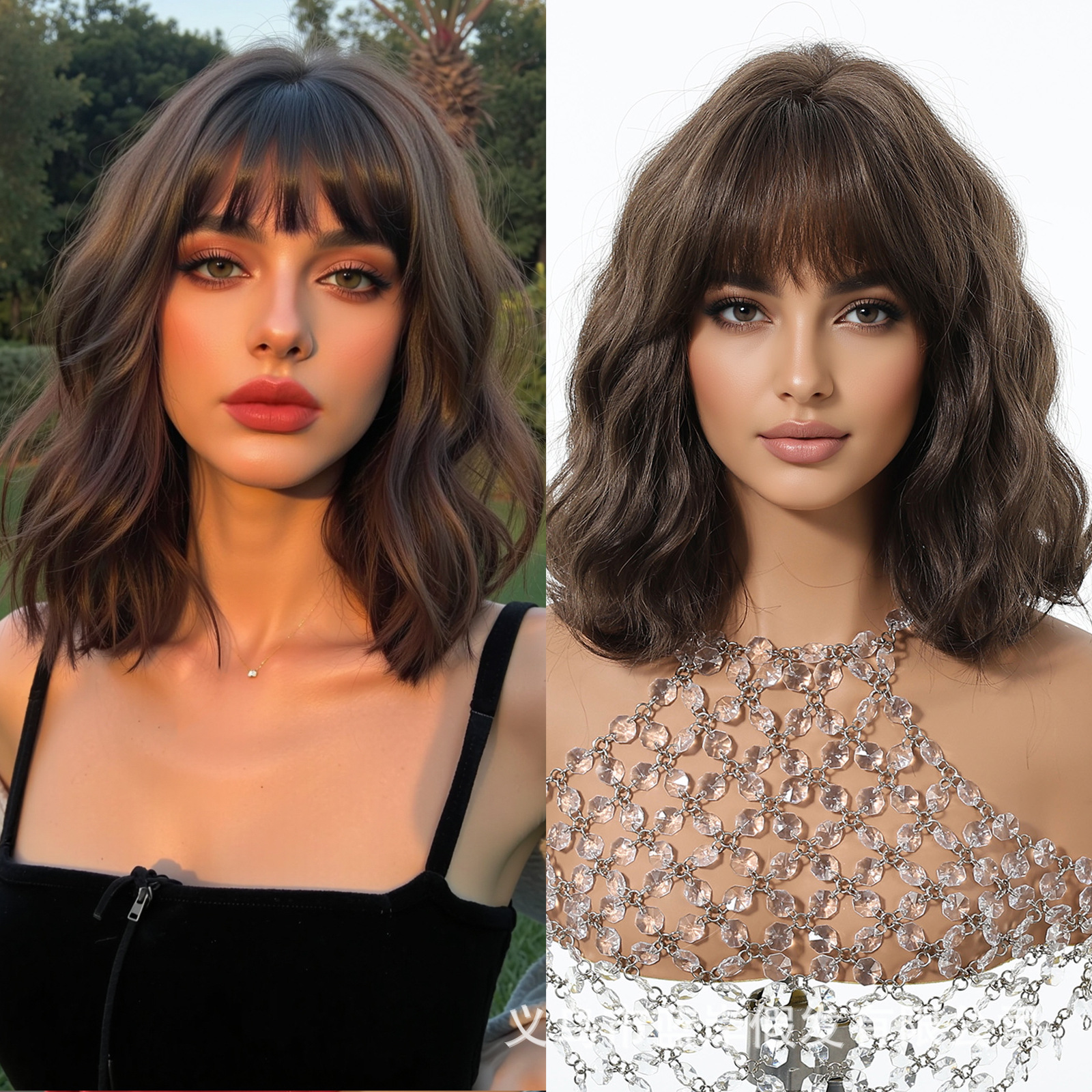 SWLC1238-2BR10 marrón negro de moda