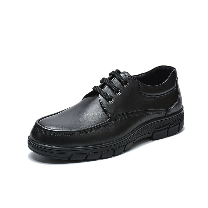 Shoes for leisure for leather shoes, footwear, autumn, cowhide, genuine leather