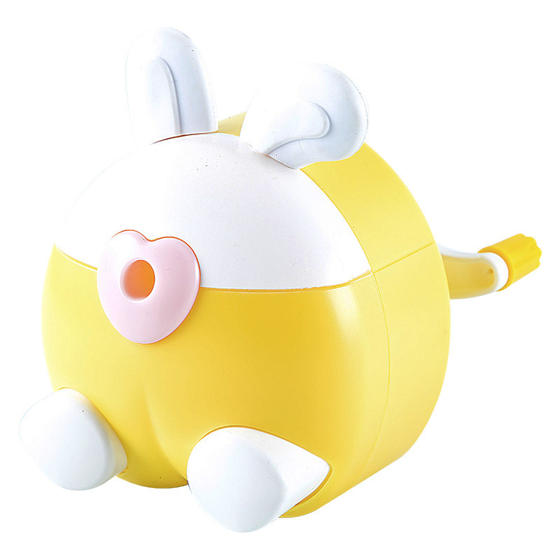Happy 7826PP lindo mascota lindo sacapuntas Sacapuntas de lápiz de manivela de los niños sacapuntas automático de la pluma papelería del estudiante