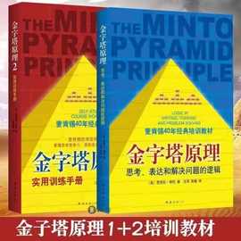 金字塔原理大全集 共2册 麦肯锡40年经典培训教材 畅销书籍 社科
