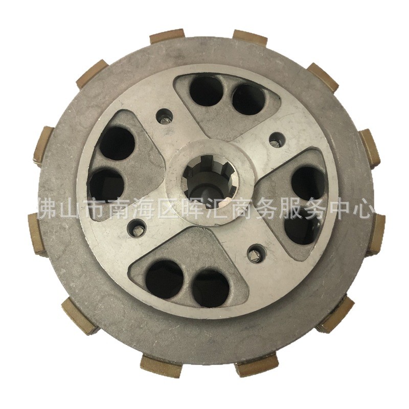 Fabricante transfronterizo Conjunto de embrague de motocicleta Suzuki Prince Conjunto antiguo pequeño de núcleo de embrague Wangjiang 250/GN250