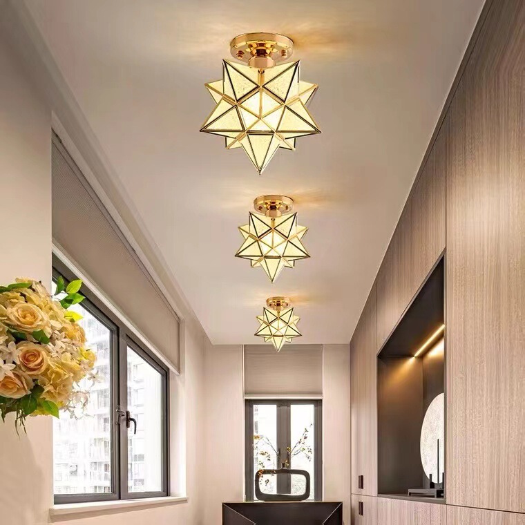 Scandinavian Petal Chandelier Aisle Light Corridor Entrance Balcony Modern Simple Creative Entry Accessible Luxury Popular Ceiling Light Scandinavian Petal Chandelier Aisle Light Corridor Entrance Balcony Modern Simple Creative Entry Accessible Luxury Popular Ceiling Light