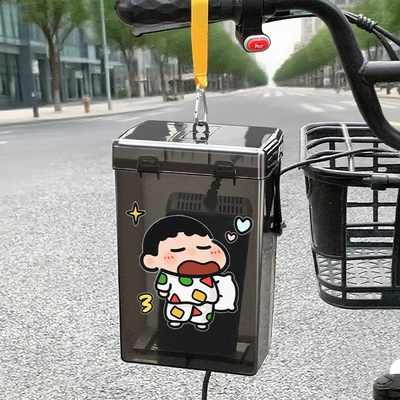 Other Electric Vehicle Accessories — Waterproof Cover Cartoon Heat Dissipation - black-yellow-webbing-hook-sleepwear-crayon-shin-chan