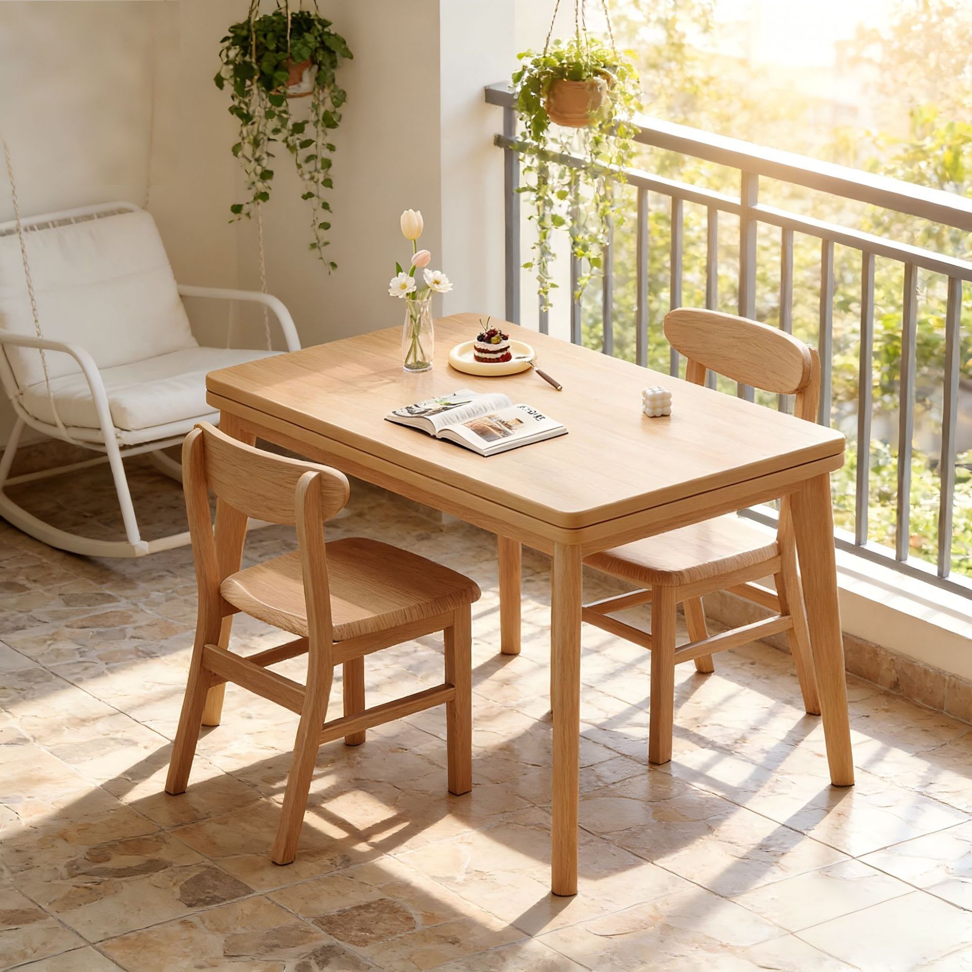 Mesa de comedor doméstica pequeña 2026 nueva combinación multifuncional de mesa de comedor plegable simple y moderna