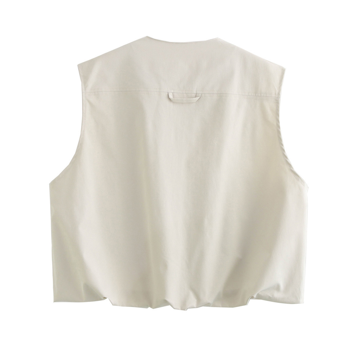 Women's clothing 2024 autumn and winter new street fashion loose vest top_voghion.com