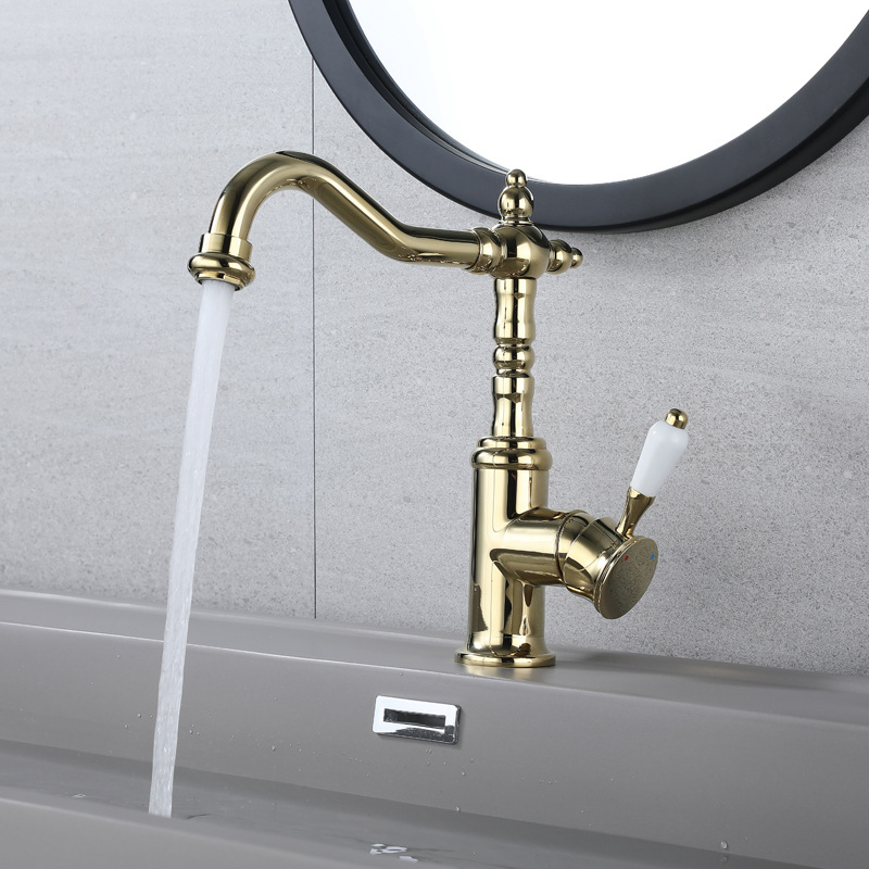 Gun Gray Retro Faucet