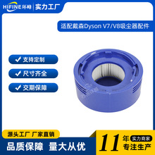 适用戴森Dyson V7/V8吸尘器配件 后置过滤网过滤器 排风HEPA滤芯