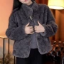 立领保暖冬季加厚短外套