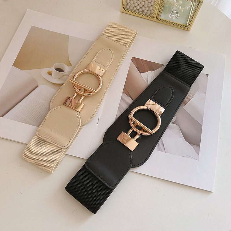 Gürtel frauen high touch verschönerung mit rock jeans Schwarz gürtel persönlichkeit 100 hijab_voghion.com