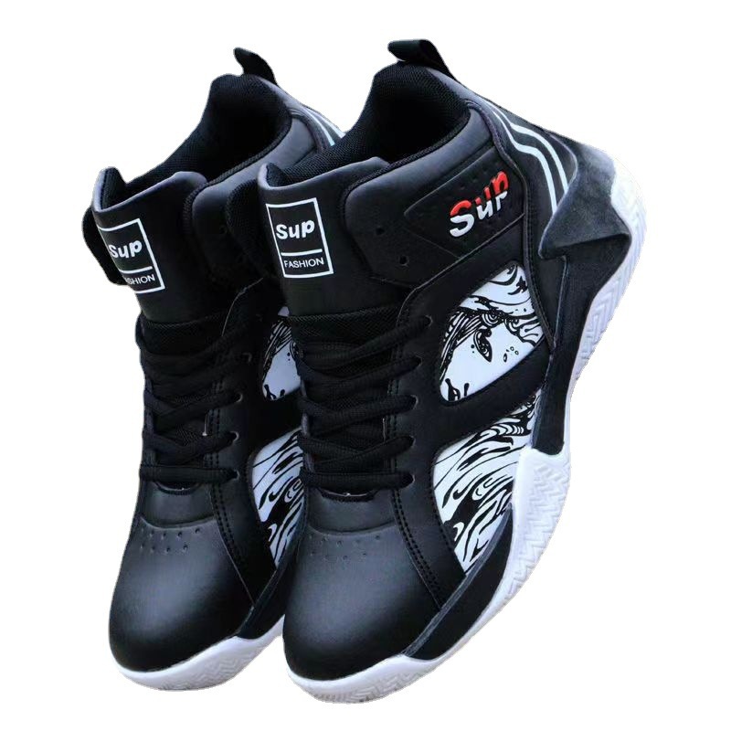 Zapatos de baloncesto 2025 nuevos zapatos de estudiante de Amazon transfronterizos zapatos deportivos cómodos de moda zapatos deportivos geniales de moda nacional para hombres