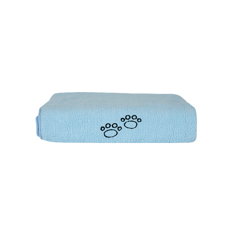 Toalla de baño para mascotas Toalla de baño tienda de mascotas hogar perro gato fuerte absorbente Toalla de baño fibra ultrafina transfronteriza exclusiva