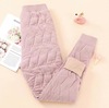 Uniform, keep warm trousers, fleece long thermal underwear, for secondary school, suitable for teen, increased thickness