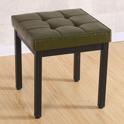 Office chair sofa long bench narrow shoe changing makeup square minimalist dressing room nail salon home iron J^