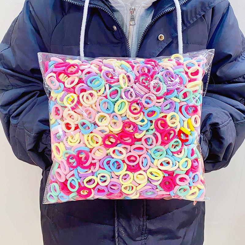 子供のゴムの頭飾りの赤ちゃんの髪輪は小さい皮筋のタオルの輪を刺して髪を傷つけません。|undefined