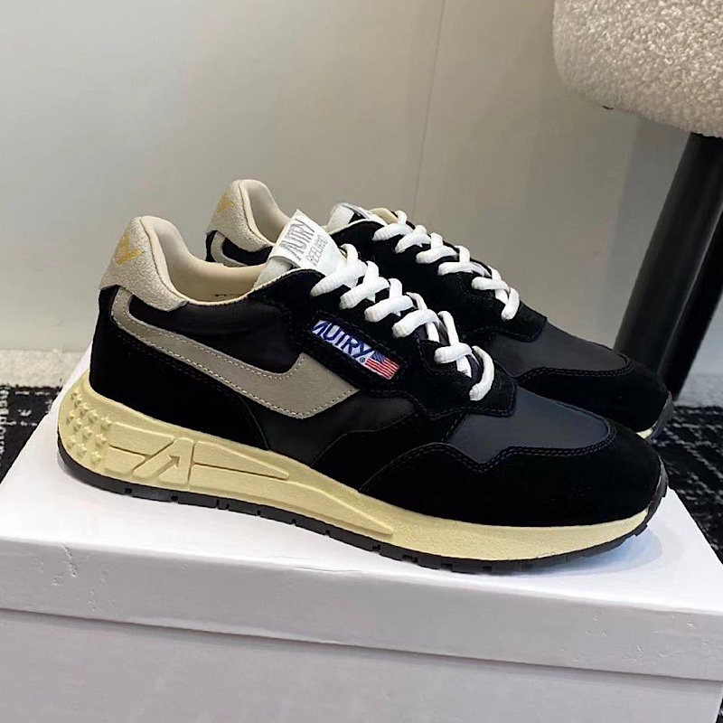 Cross-Border Exclusive Autry Sports Shoes Genuine Leather Breathable Lace-Up Casual Shoes Retro Niche Running Shoes Sneakers Men's and Women's Shoes Cross-Border Exclusive Autry Sports Shoes Genuine Leather Breathable Lace-Up Casual Shoes Retro Niche Running Shoes Sneakers Men's and Women's Shoes