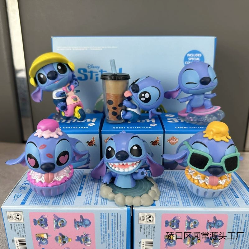 星际宝贝史迪仔盲盒手办珍藏史迪奇可爱公仔桌面摆件玩偶生日批发