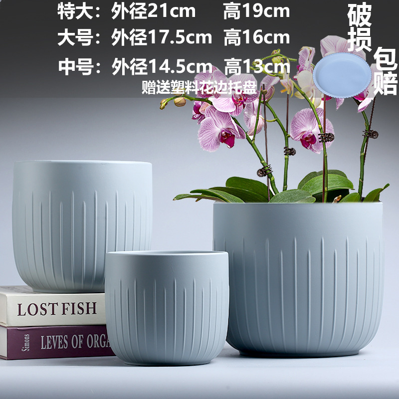 直販の陶器製植木鉢、胡蝶蘭専用鉢、家庭用リビングルーム、一件代発送|undefined
