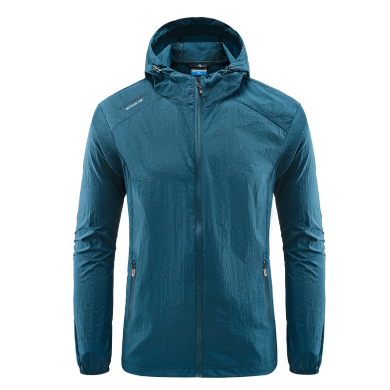 Ropa de protección solar al aire libre, logotipo de impresión UV, ropa de piel, ropa de protección solar de verano, ligera y suelta