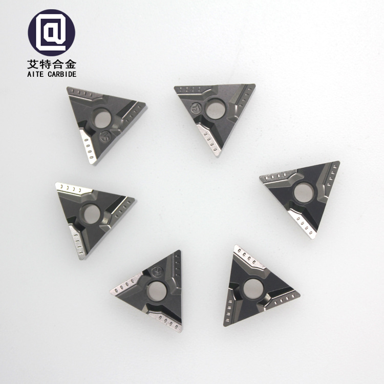 厂家直销TNMG160404L-VF铣削刀片加工钢件现货车削刀片金属陶瓷刀