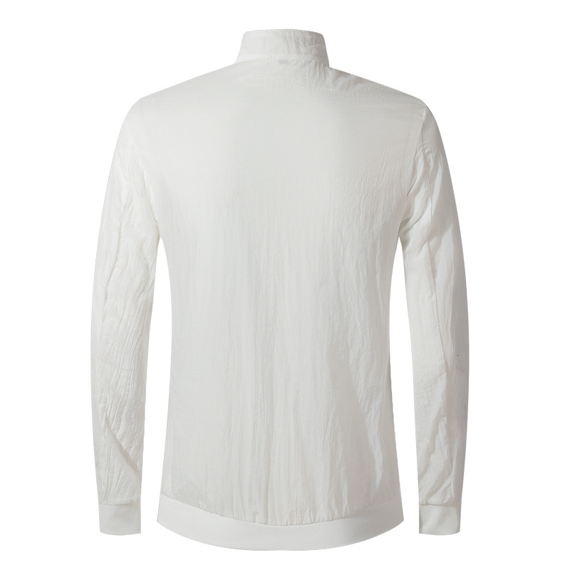 Men's Clothing ultra thin ice silk, breathable, handsome fishing skin windbreaker, light jacket_voghion.com
