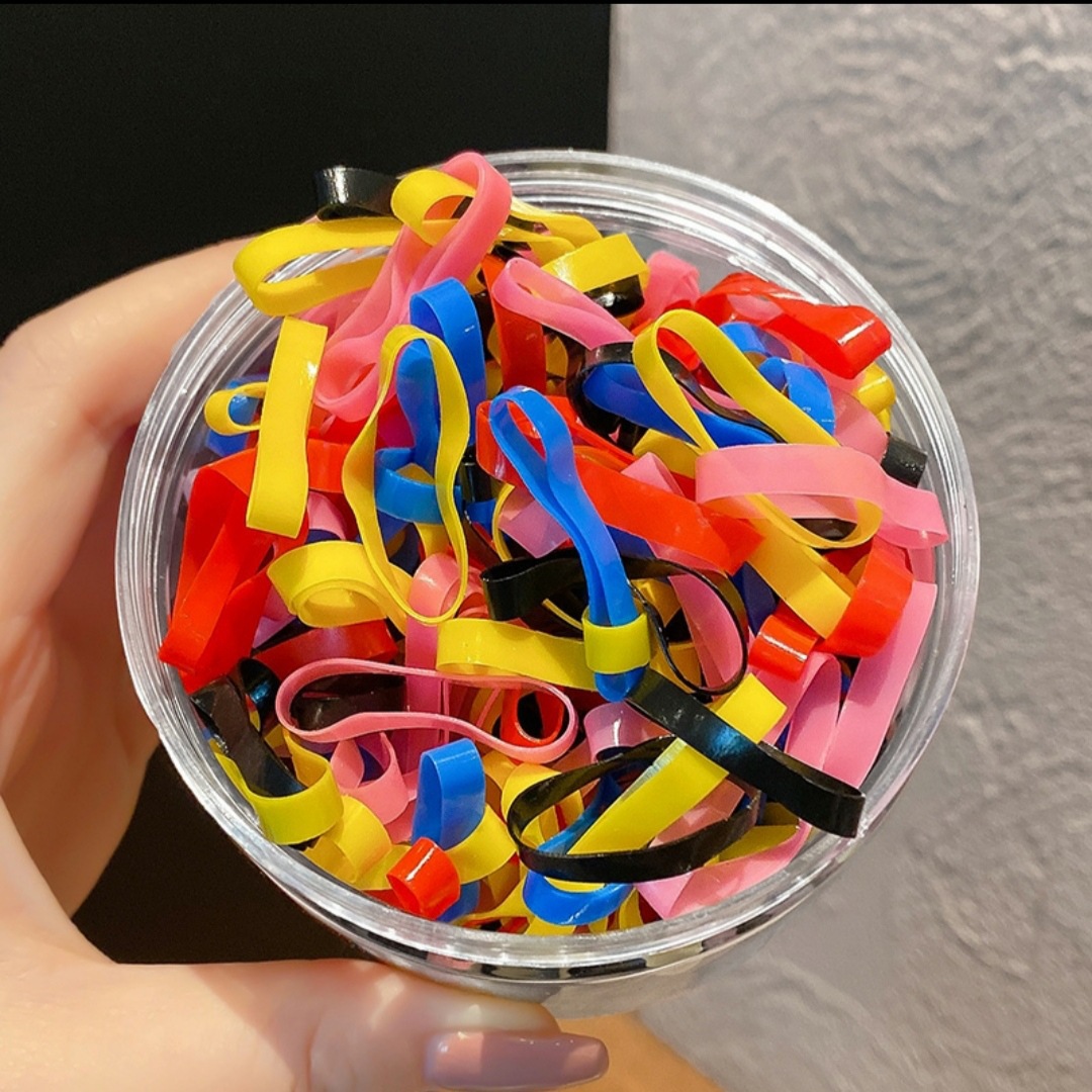 加粗盒装小皮筋