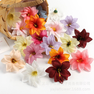 Artificial flower Sayuri silk fabric artificial flower diy material hair accessories clothing with flowers home decoration wedding scene layout