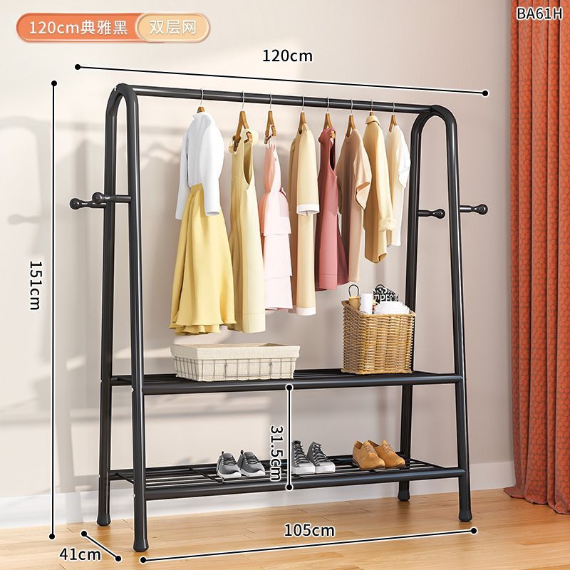 120cm 길이의 클래식 블랙 2 레이어 [암호화 화면]