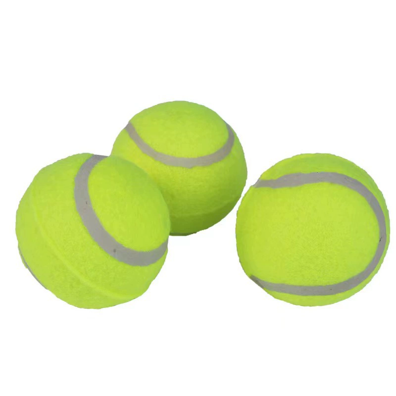 Elastic rubber interactive toy for training for professional tennis, pet, can bite