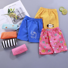 Summer Children's Shorts Pure Cotton Comfortable Outerwear Infant Pants with Openings Casual Beach Shorts Children's Home Shorts