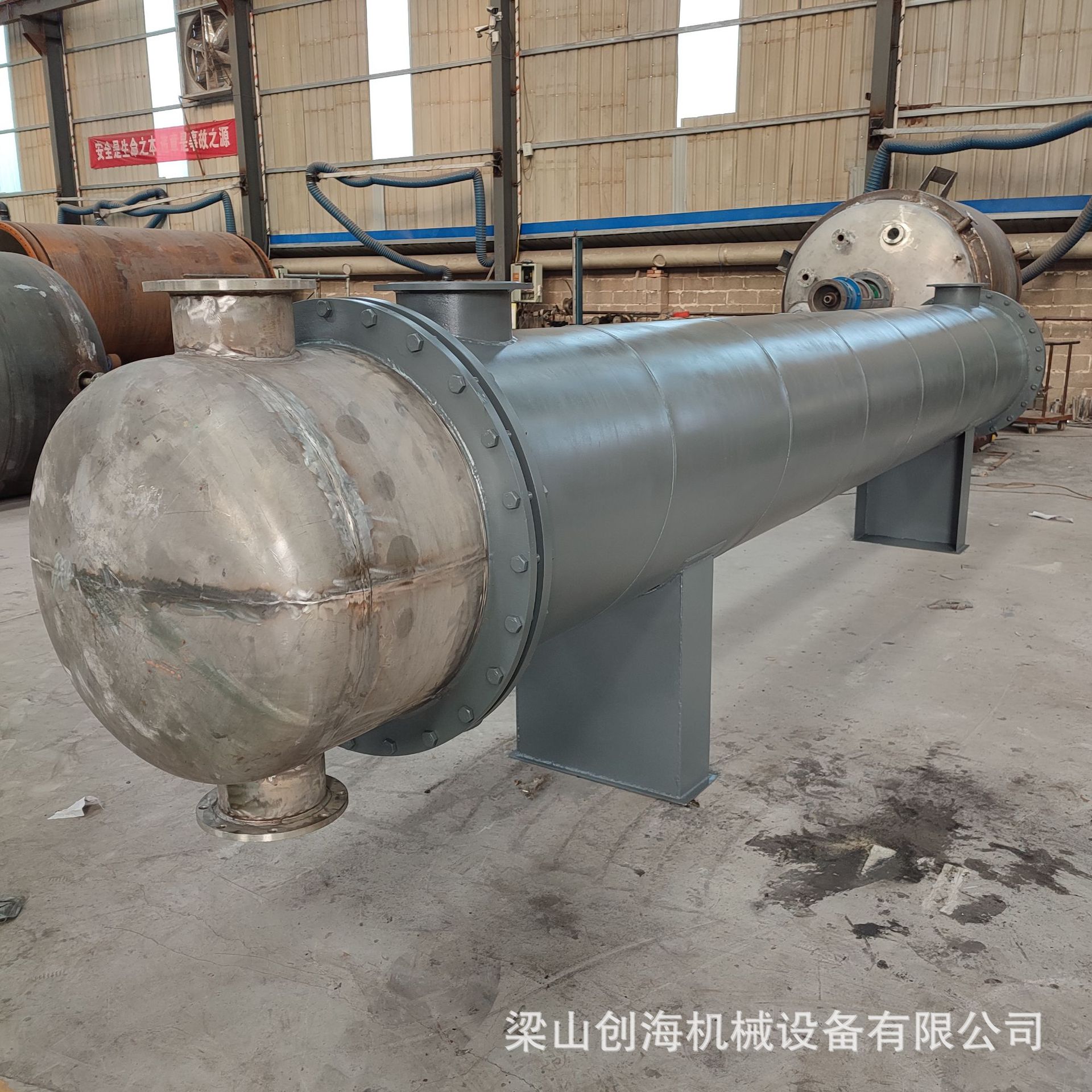 蒸汽对流管式冷凝器 碳钢列管冷凝器 碳钢管壳换热器 U形加热器