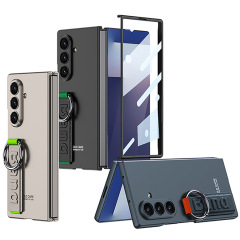 サムスンZFold7携帯電話ケース超薄型折り畳みスクリーンzfold7指環リストバンドシェル膜一体精孔全包を適用する