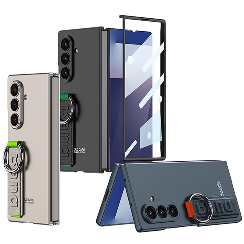 サムスンZFold7携帯電話ケース超薄型折り畳みスクリーンzfold7指環リストバンドシェル膜一体精孔全包を適用する|undefined