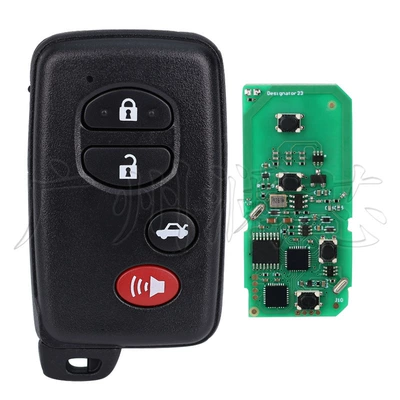 Car Keys – Camry Prado 2/3/4 Key - applicable-to-a433-4-button-car-button-black-sub-factory-key