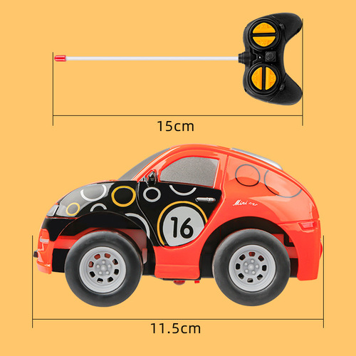 Manufacturer wholesale new four-way wireless remote control off-road car model children's cartoon toy car Amazon hot sale