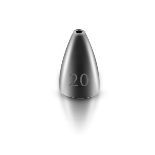 Spinning bullet sinker, Dezhou rig, core sinker, hollow lead weight, non-clogging, with count, non-harmful to line