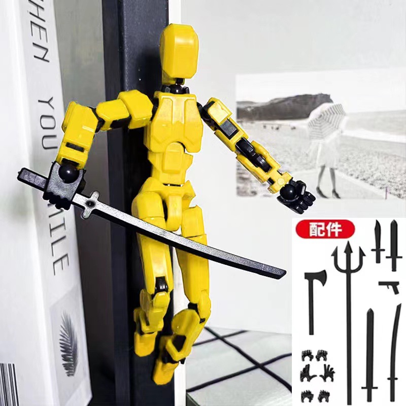 Antigravedad completa articulación muñeca móvil figura Lucky 13 tercera generación Dummy muñeco juguete DIY venta al por mayor transfronteriza