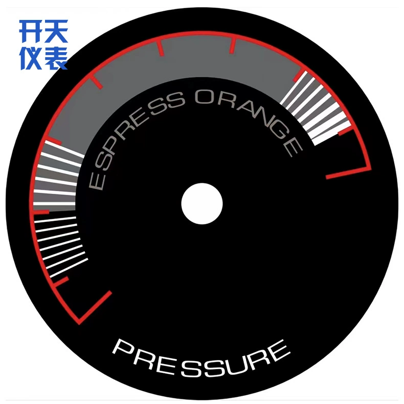 Манометр манометр Ningbo производитель кофемашины циферблат многоцветный плоский циферблат чаши в форме циферблата, манометр гидравлический манометр